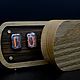 Lamp clock Solid oak by Lauro Preto on IN-12 indicators. Tube clock. Tube-time (tube-time). My Livemaster. Фото №12