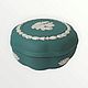 Винтаж: Wedgwood  Jasperware Teal винтажная шкатулка  в редком цвете. Шкатулки винтажные. Decor.mylove. Ярмарка Мастеров.  Фото №4