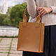 Сумка кожаная женская горчично-коричневая. Классическая сумка. Migoto_bags. Интернет-магазин Ярмарка Мастеров.  Фото №2