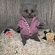 Войлочный кот "Васенька", Войлочная игрушка, Саратов,  Фото №1