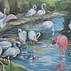 Картина пастелью `Розовый фламинго`
Екатерина Пятакова