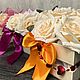 Цветочный подарок для любимых. Подарки на 14 февраля. Полина. Ярмарка Мастеров.  Фото №6