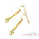 Earrings 'guests will find the bright patch of light', Earrings, Moscow,  Фото №1