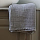 LINEN TOWEL 'SPA' - GRAY LINEN TOWEL, Towels, Moscow,  Фото №1