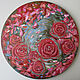 Painting roses oil. Round oil painting on canvas. Pictures. Lifia Art. Online shopping on My Livemaster.  Фото №2