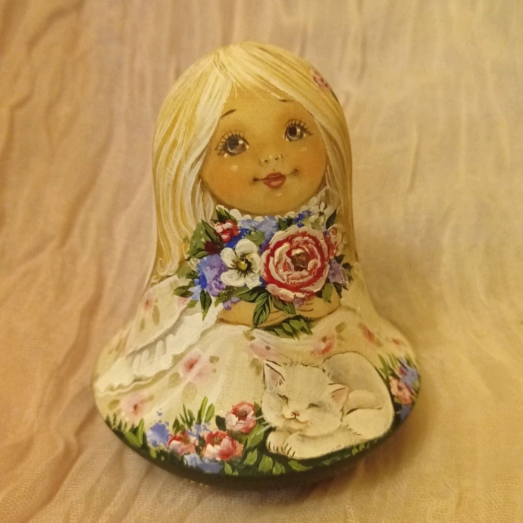 Неваляшка,, ангел \"9см в интернет-магазине Ярмарка Мастеров по цене ...