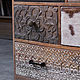 Solid chest of drawers, GOBIND 8 drawers. Dressers. MyLoftMe. My Livemaster. Фото №5