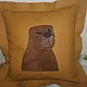 Bag of natures. leather ' Kerry..!!!. Pillow. Nadezda-L. My Livemaster. Фото №5