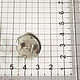 Кнопка магнитная с бортиком ЕB 01 18 мм никель, Кнопки, Санкт-Петербург,  Фото №1