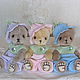 Teddy bear mini -12cm, Bells, Teddy bears. Stuffed Toys. silvanatabears. Online shopping on My Livemaster.  Фото №2