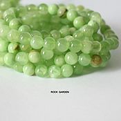 Материалы для творчества handmade. Livemaster - original item Onyx green, smooth ball 6 mm (No№112). Handmade.