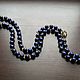 140 cm Long necklace of lapis lazuli with citrine. Necklace. Shop. My Livemaster. Фото №4