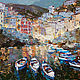 Riomaggiore, Cinque terre - Italian Landscape painting, Pictures, Anapa,  Фото №1