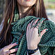 Scarf GREEN TEA. Scarves. SweetMarket. Online shopping on My Livemaster.  Фото №2