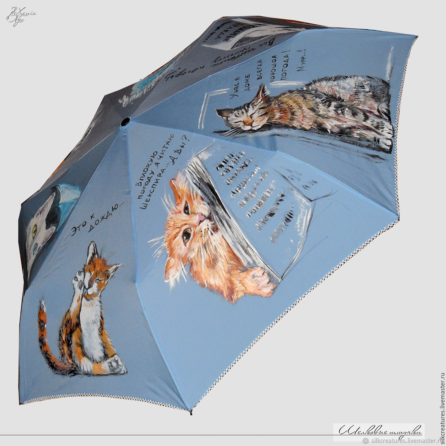 Питерские зонты с кошками