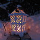 Lamp `Winter Fairy tales` Master Isaev Evgeny
