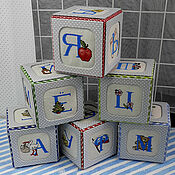 Куклы и игрушки handmade. Livemaster - original item cubes: Azbuka, collection. Handmade.
