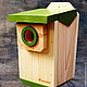 Birdhouse handmade ' Pro 50', Bird feeders, Moscow,  Фото №1