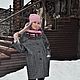 Set of knitted knitwear 'Pink square'. Headwear Sets. Olga Lado. Online shopping on My Livemaster.  Фото №2