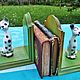 Винтаж: Старинные подставки для книг букeнды Dalmatiens Франция. Скульптуры винтажные. Антиквариат и винтаж из Франции. Ярмарка Мастеров.  Фото №6