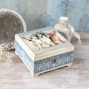 Для дома и интерьера handmade. Livemaster - original item Jewelry box decoupage vintage. Handmade.