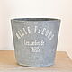 The pot is made of concrete with the inscription MILLE FLEURS in the style of Provence, country, Pots1, Azov,  Фото №1