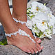 Decoración para las patas de la joyería de la boda en la pierna de pulsera en el tobillo ankars, Foot Jewelry, Novosibirsk,  Фото №1