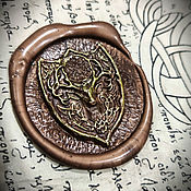 Материалы для творчества handmade. Livemaster - original item Stamp for decoupage and scapbooking with Celtic symbols. Handmade.