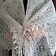 Order 4n. Downy stole thin, openwork scarf, Cape, accessories, white. Puhovyj ,,Raj' ot Zinfiry (Orenbur). Livemaster. . Wraps Фото №3