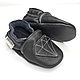 Diamond Baby Shoes, Ebooba, Black Baby Moccasins,Soft Sole Baby Shooes. Footwear for childrens. ebooba. Online shopping on My Livemaster.  Фото №2