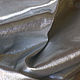 Парча металлизированная цвет серебро   Италия, Ткани, Москва,  Фото №1