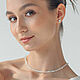 Чокер из прозрачных хрустальных бусин , свадебное ожерелье. Чокер. Si Wedding Accessories. Интернет-магазин Ярмарка Мастеров.  Фото №2