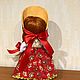Кукла в народном костюме Хохлома. Народная кукла. Мир игрушек. Ярмарка Мастеров.  Фото №7