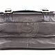Order Leather briefcase 'Sorbonne' black. Russian leather Guild. Livemaster. . Brief case Фото №3