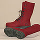 Women's felted boots Winter berry. Boots. MMwool (marinamol). My Livemaster. Фото №5