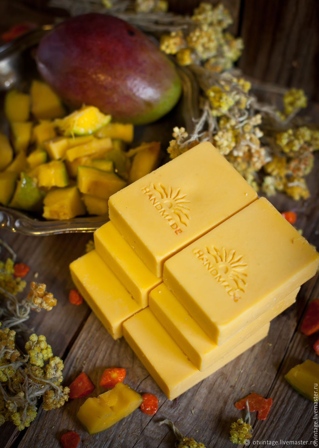 Natural soap 'Mango & Lemon', Soap, Peterhof,  Фото №1