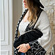 Клатч "Бохо чёрный"(большой). Клатчи. HLOP_Shop_Bags. Интернет-магазин Ярмарка Мастеров.  Фото №2