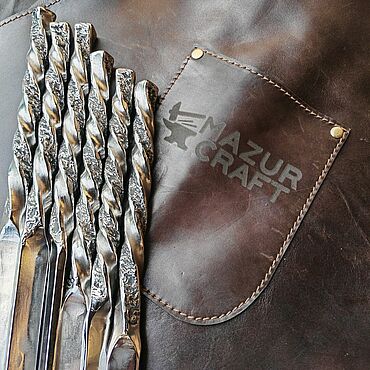 Дача и сад ручной работы. Ярмарка Мастеров - ручная работа Кованый шампур. Handmade.