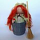Ступка Бабки Ёжки. Аксессуары для кукол и игрушек. Dolls Print. Ярмарка Мастеров.  Фото №6