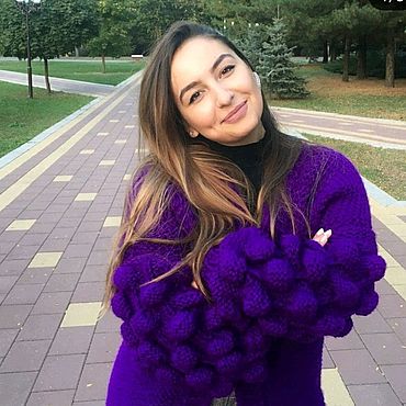 Одежда ручной работы. Ярмарка Мастеров - ручная работа Кардиган "Малинка". Handmade.