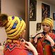 Шапка бини "КАМУШКИ» с помпоном жёлтая. Шапки. Анна Лесникова      Les accessoires. Ярмарка Мастеров.  Фото №5