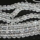 Горный хрусталь 9,5-10мм нить 37,5см. Бусины. Beads. Ярмарка Мастеров.  Фото №4