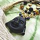 Necklace 'silk road' (agate, hematite, Buddha), Necklace, Moscow,  Фото №1