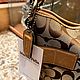 Винтаж: Сумка через плечо Coach New York Unisex из фирменного холста и кожи. Сумки винтажные. Chic bags. Ярмарка Мастеров.  Фото №4
