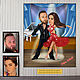 A cartoon based on a photo, a gift for an anniversary, anniversary, wedding. Ballroom dancing, Caricature, Moscow,  Фото №1