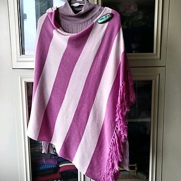 Винтаж ручной работы. Ярмарка Мастеров - ручная работа Винтаж: Накидка.Ultra soft!Style!Единый размер.Яблони в цвету! USA!. Handmade.