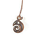 Pendant-Amulet made of wood ' Fern sprout'. Pendant. OakForest Wooden Jewelry. Online shopping on My Livemaster.  Фото №2