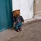 Teddy bear Stefan/Тедди Мишка Степан. Мишки Тедди. Kosolapiki-family. Ярмарка Мастеров.  Фото №4