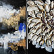Two paintings: abstraction and textured flower. Pictures. Annet Loginova. Online shopping on My Livemaster.  Фото №2