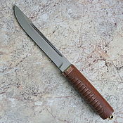 Сувениры и подарки handmade. Livemaster - original item Knife Partizan 95h18 laysvud cutting. Handmade.
